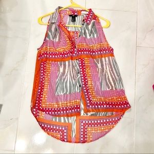 H&M Tribal Chiffon’s Top